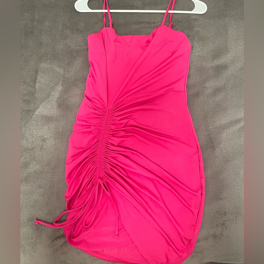 BRAND NEW Pink Asymmetric Cocktail Dress